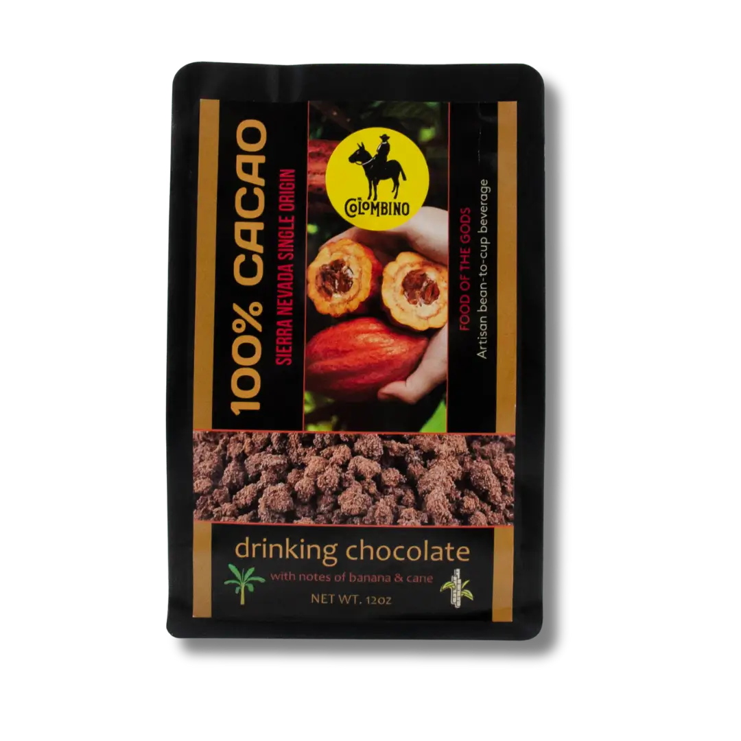Drinking Chocolate 100% CACAO | Organic – COLOMBINO COFFEE & CACAO