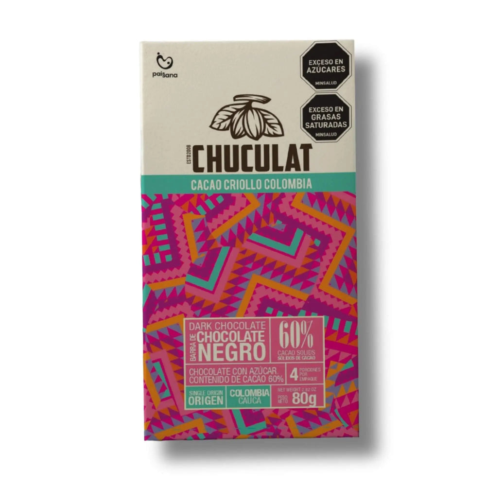 CHUCULAT Cauca 60% Single-Origin Dark Bar
