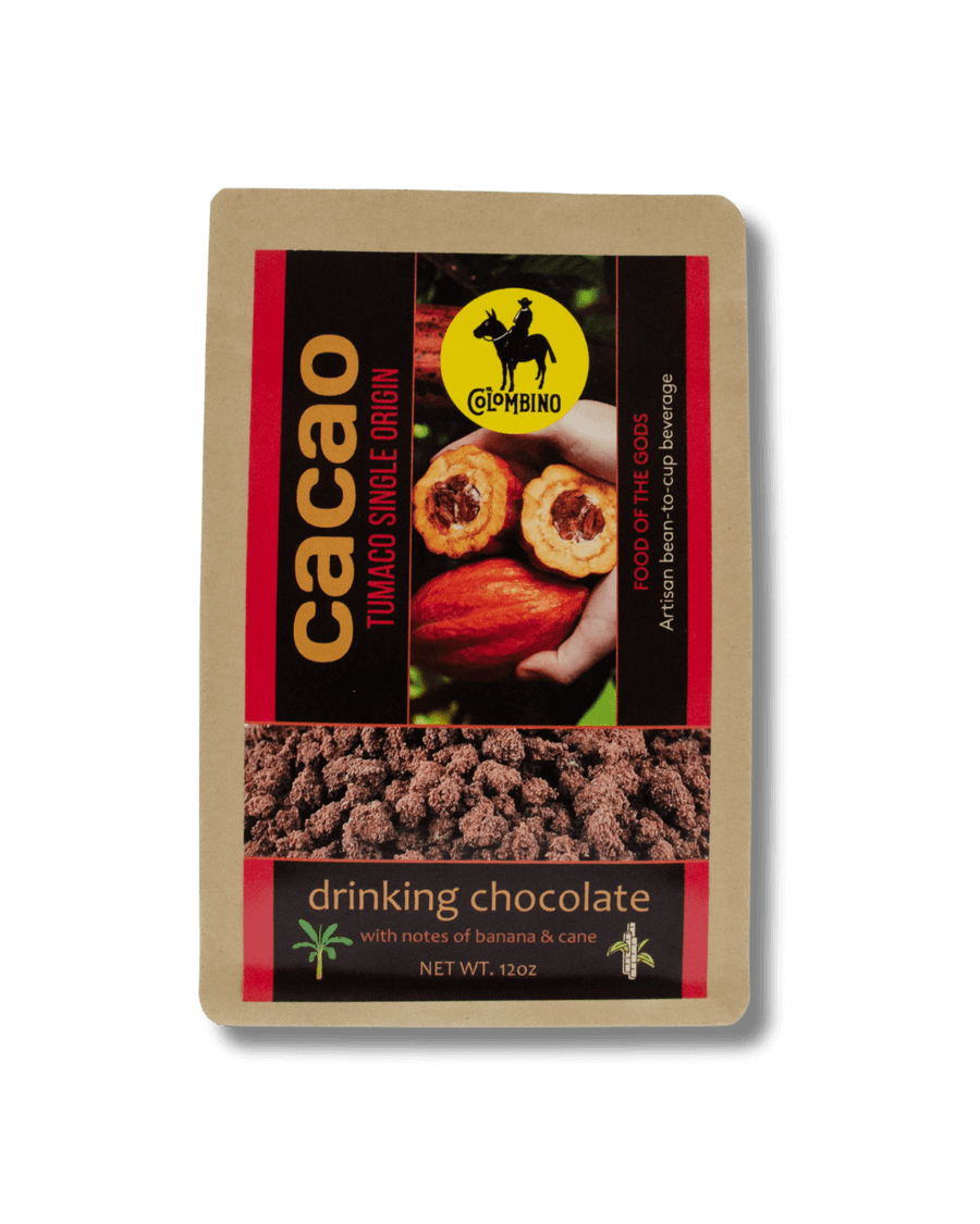 Fine Flavor Cacao Drinking Chocolate Traditional w/ panela raw sugar